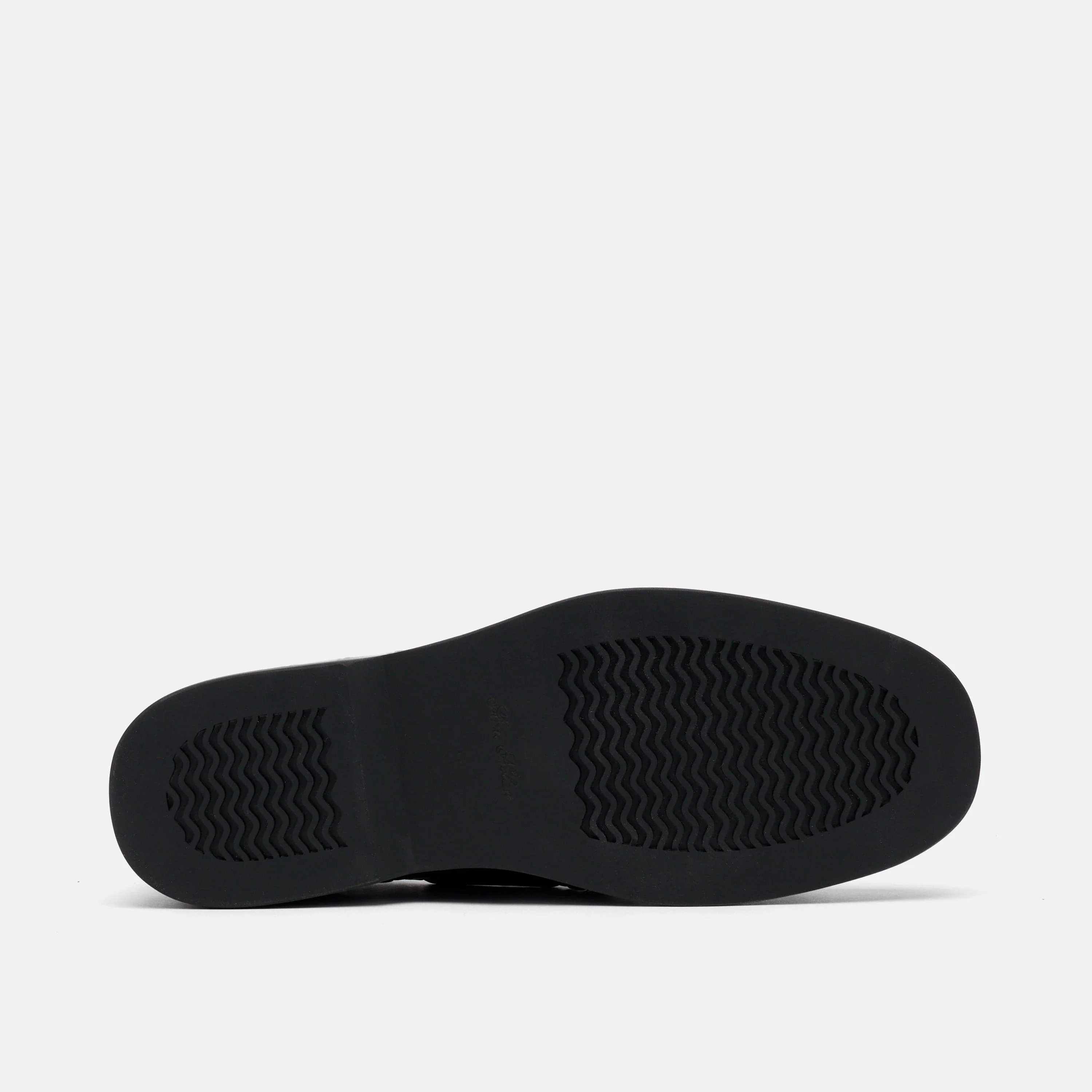 Ms. Capri Black Croc Leather Boat Shoes - Image 7