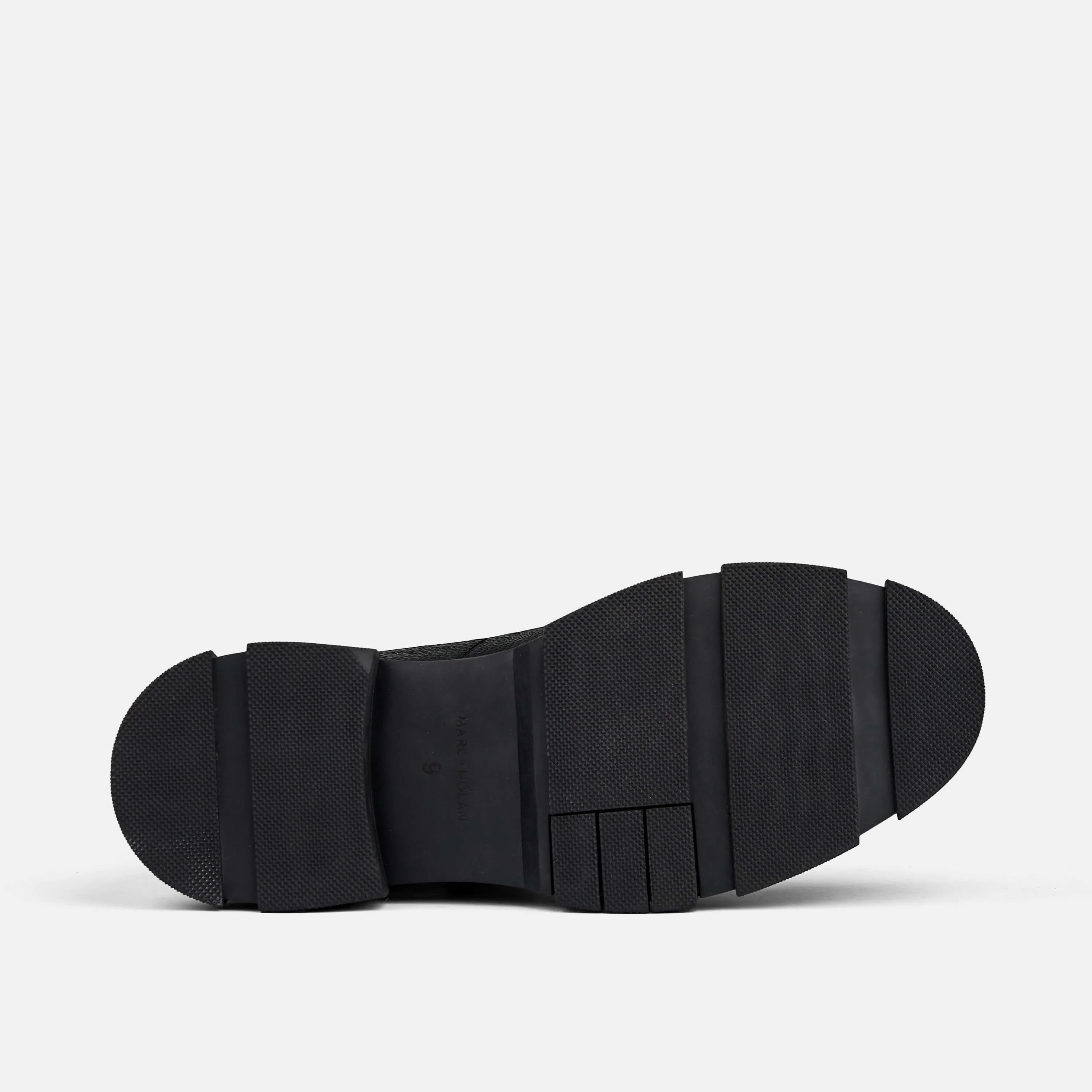 Otis Black Leather Combat Boots - Image 6